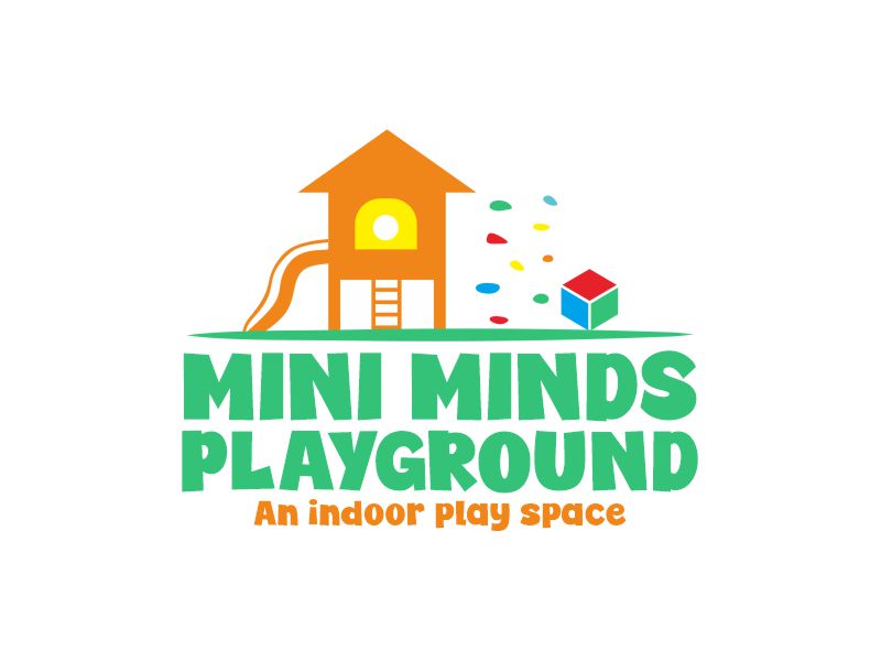 Mini Minds Playground               An indoor play space logo design by ATTACK