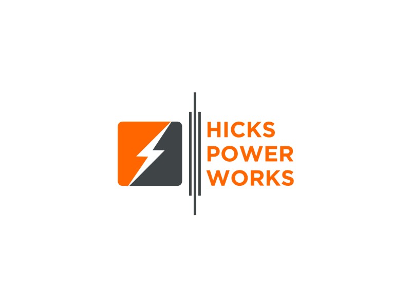 Hicks PowerWorks logo design by Diancox
