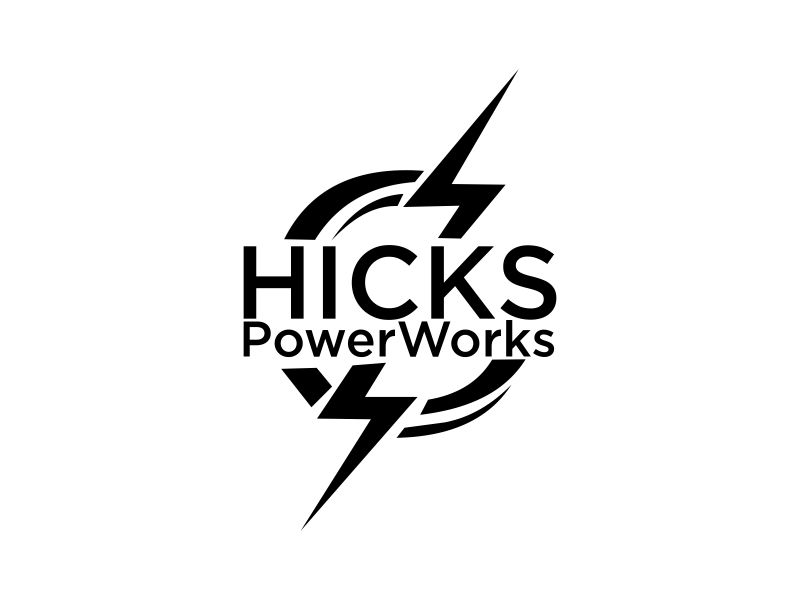 Hicks PowerWorks logo design by Diponegoro_
