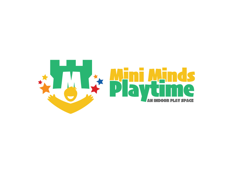 Mini Minds Playground               An indoor play space logo design by Johndel Arnie Salaveria