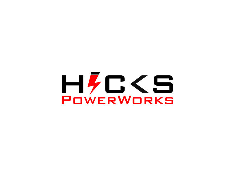 Hicks PowerWorks logo design by andayani*