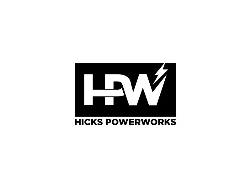 Hicks PowerWorks logo design by andayani*