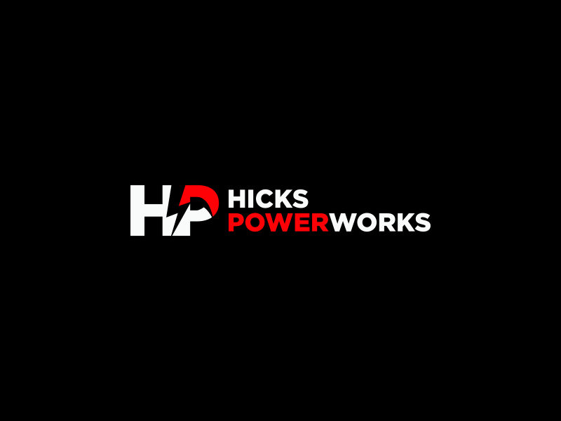 Hicks PowerWorks logo design by andayani*