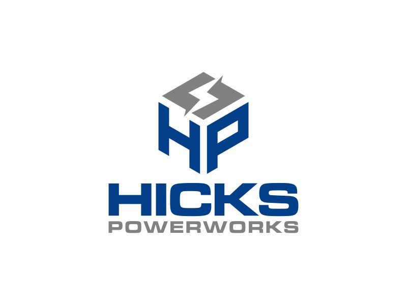 Hicks PowerWorks logo design by Amne Sea