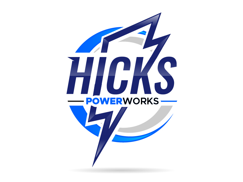 Hicks PowerWorks logo design by Herquis
