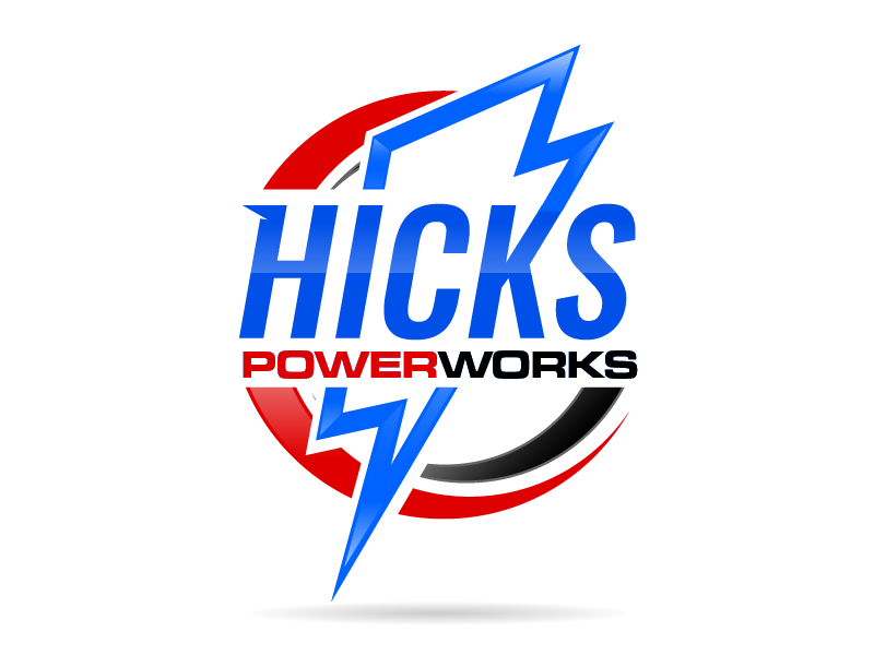 Hicks PowerWorks logo design by Herquis