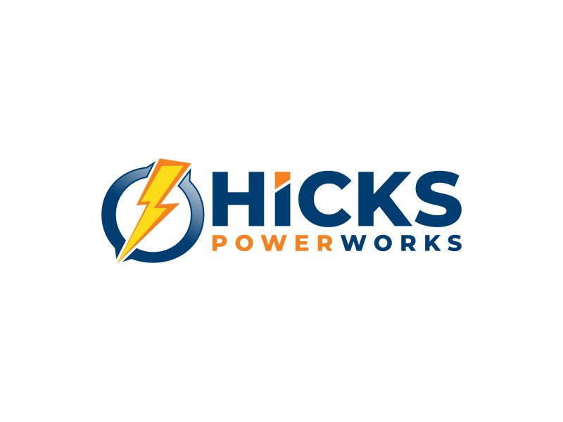 Hicks PowerWorks logo design by luckyprasetyo