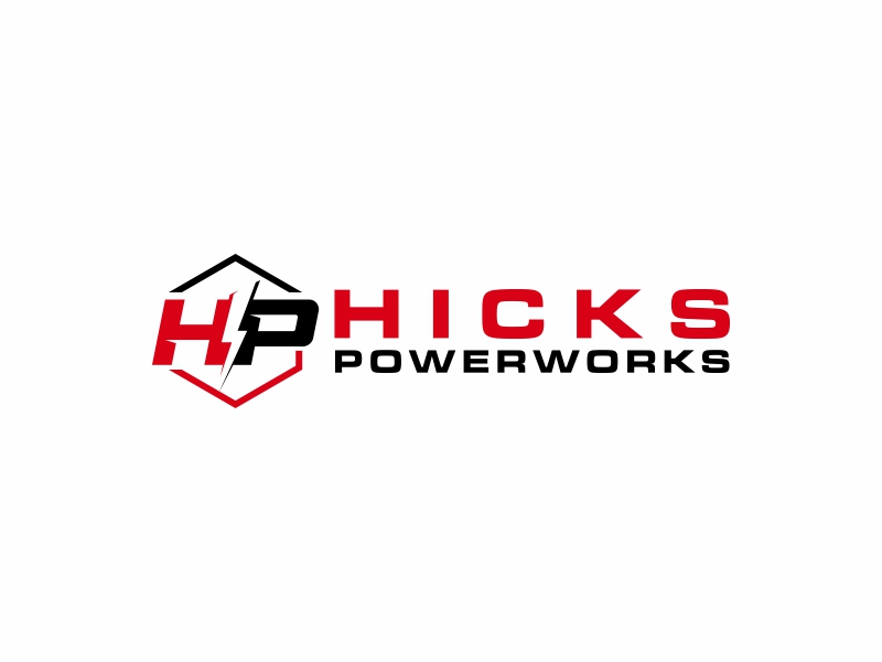 Hicks PowerWorks logo design by qqdesigns