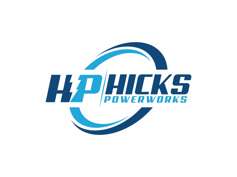 Hicks PowerWorks logo design by qqdesigns
