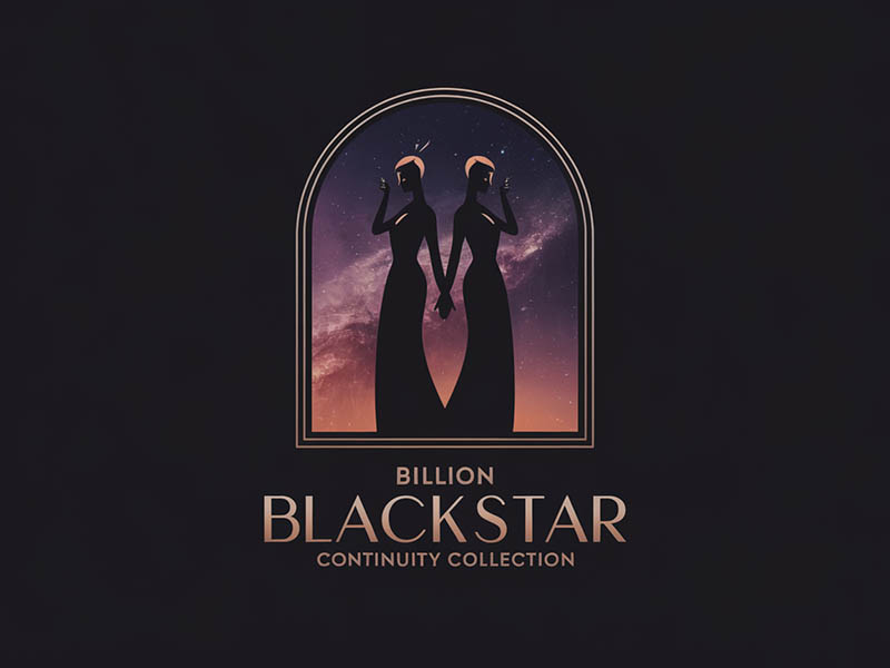 Billion Blackstar Continuity Collection logo design by IamSoya