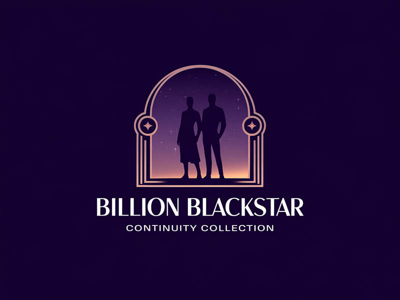 Billion Blackstar Continuity Collection logo design by IamSoya