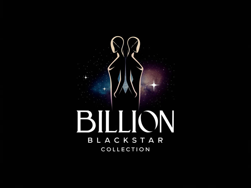 Billion Blackstar Continuity Collection logo design by IamSoya
