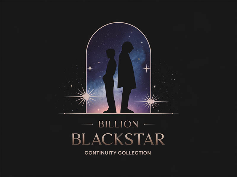 Billion Blackstar Continuity Collection logo design by IamSoya