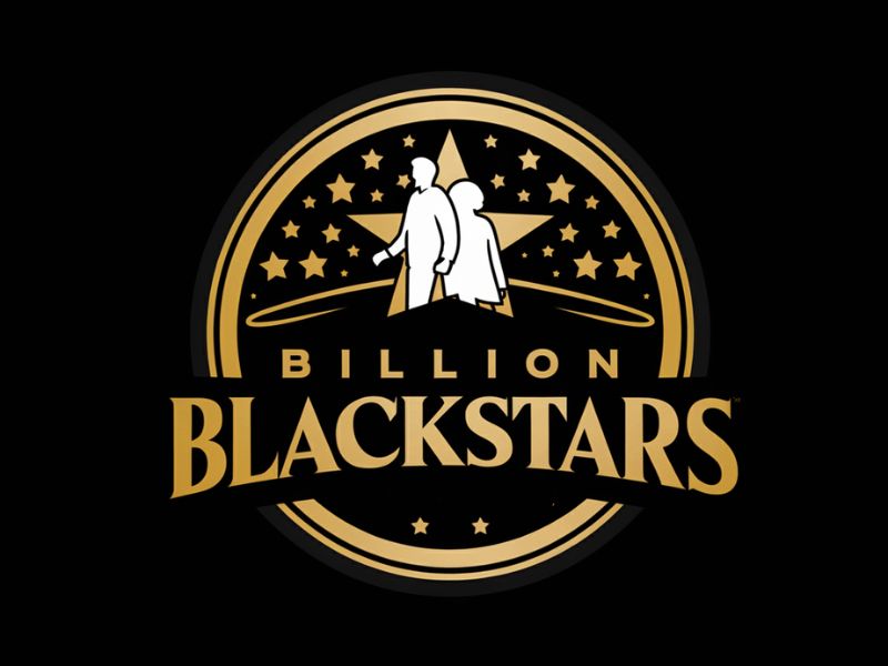 Billion Blackstar Continuity Collection logo design by AndreBWid