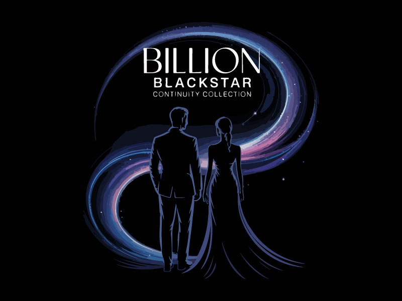 Billion Blackstar Continuity Collection logo design by Rahul Biswas