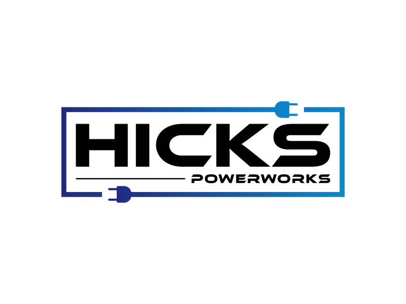 Hicks PowerWorks logo design by udinjamal