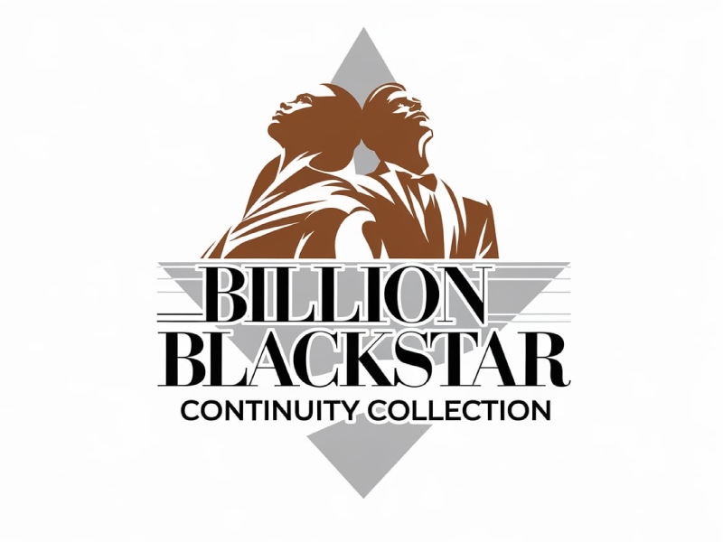 Billion Blackstar Continuity Collection logo design by pixalrahul