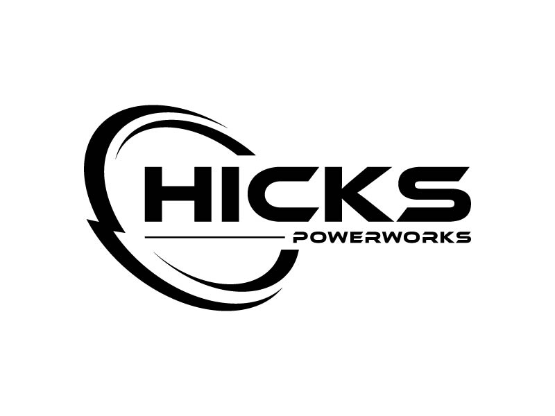 Hicks PowerWorks logo design by udinjamal