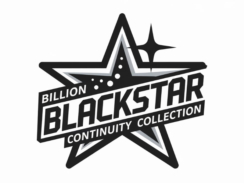 Billion Blackstar Continuity Collection logo design by pixalrahul