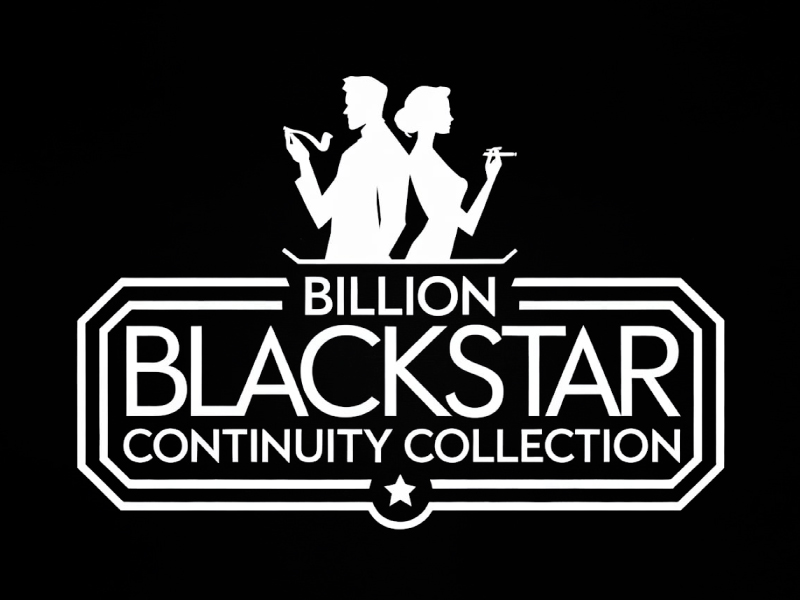 Billion Blackstar Continuity Collection logo design by pixalrahul