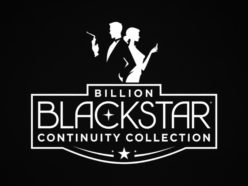 Billion Blackstar Continuity Collection logo design by pixalrahul