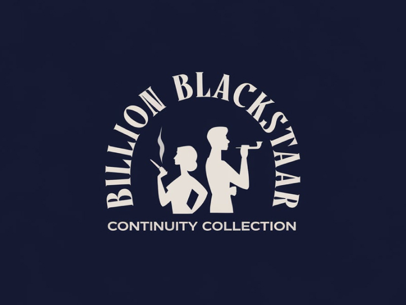 Billion Blackstar Continuity Collection logo design by pixalrahul