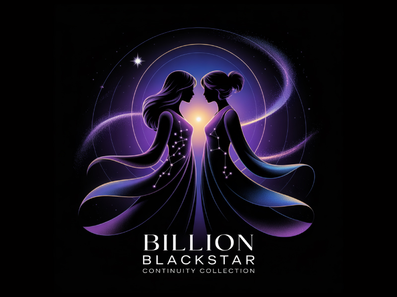 Billion Blackstar Continuity Collection logo design by Poki