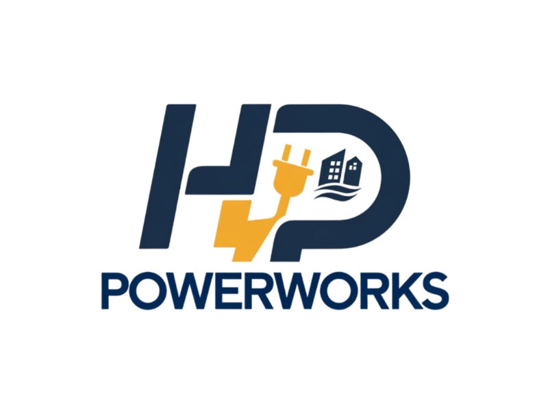 Hicks PowerWorks logo design by D king