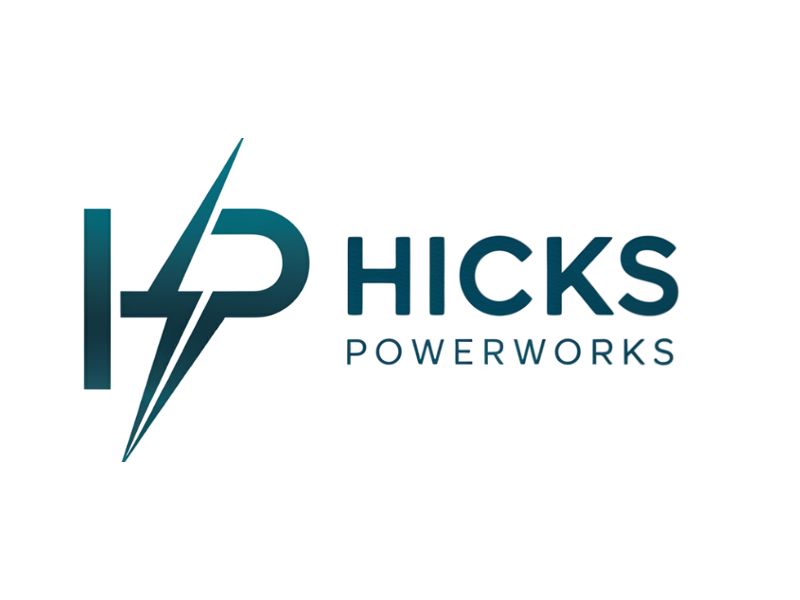 Hicks PowerWorks logo design by XenaArt