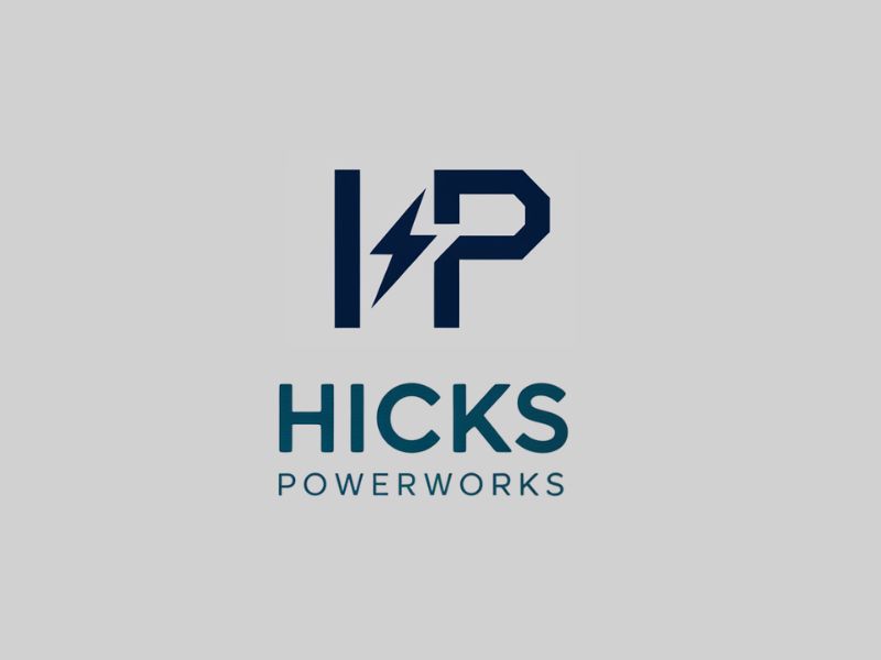 Hicks PowerWorks logo design by XenaArt