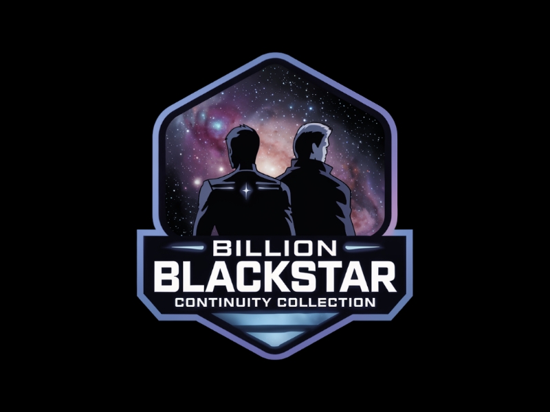 Billion Blackstar Continuity Collection logo design by D king
