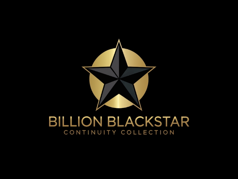 Billion Blackstar Continuity Collection logo design by D king