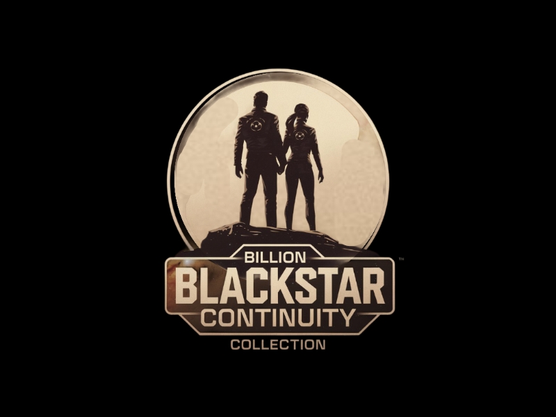 Billion Blackstar Continuity Collection logo design by Marena