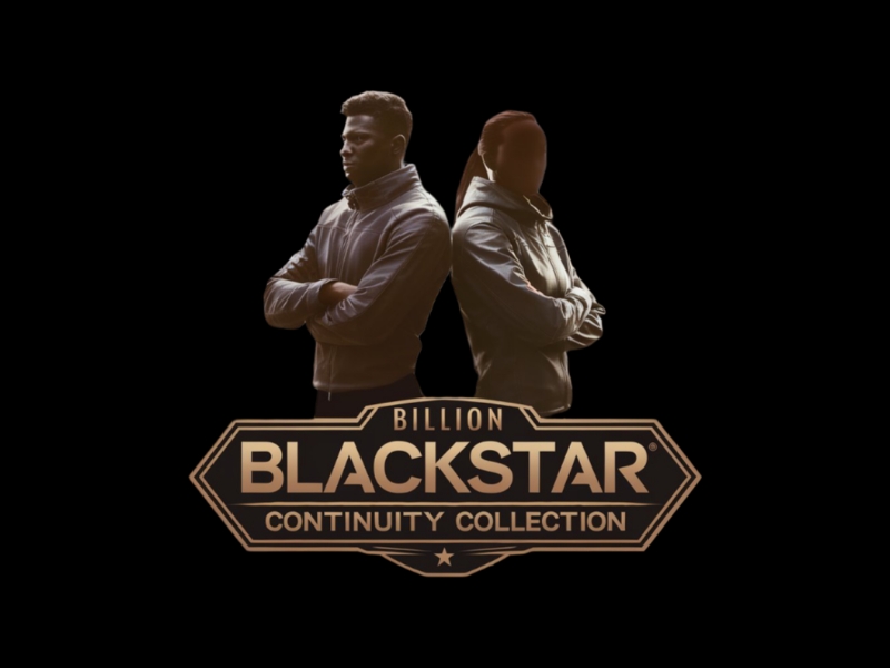 Billion Blackstar Continuity Collection logo design by Marena