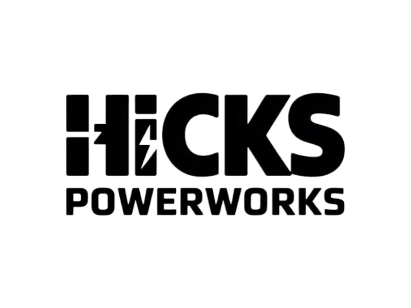 Hicks PowerWorks logo design by salim
