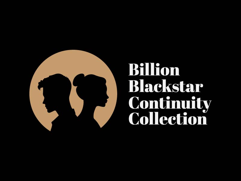 Billion Blackstar Continuity Collection logo design by Osama Salem