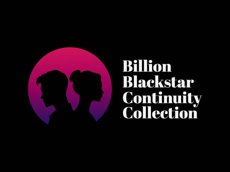 Billion Blackstar Continuity Collection logo design by Osama Salem