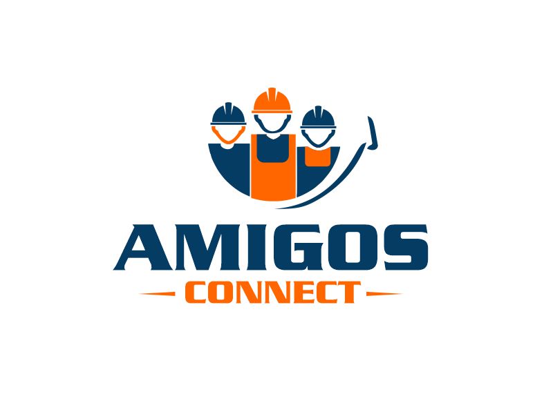 Amigos Connect logo design by M J