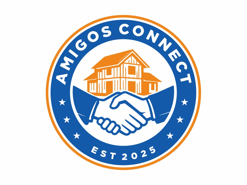 Amigos Connect logo design by Girly