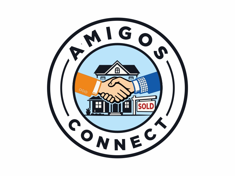 Amigos Connect logo design by Girly