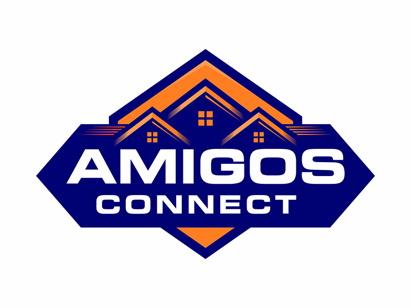 Amigos Connect logo design by gitzart