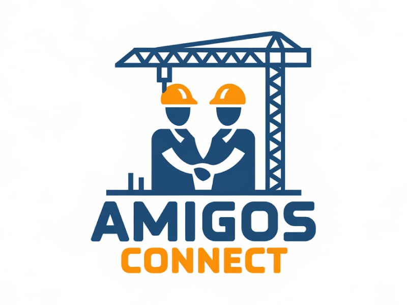 Amigos Connect logo design by pixalrahul