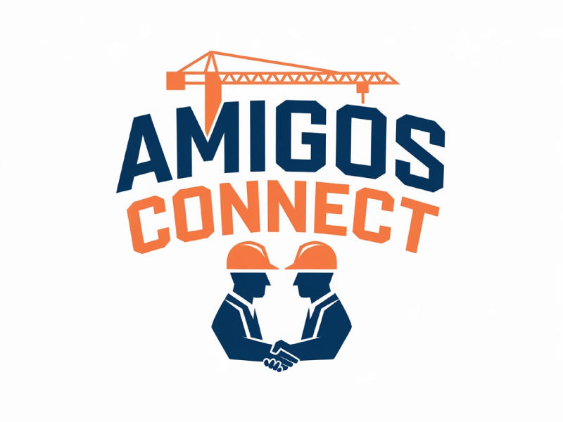 Amigos Connect logo design by pixalrahul