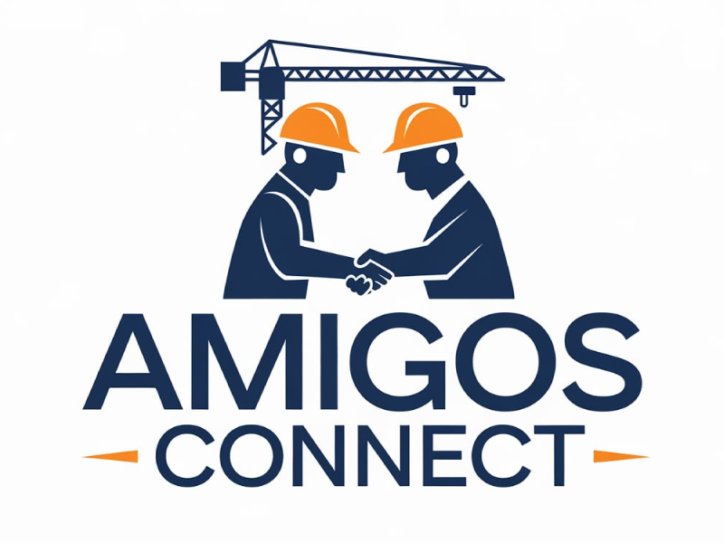 Amigos Connect logo design by pixalrahul