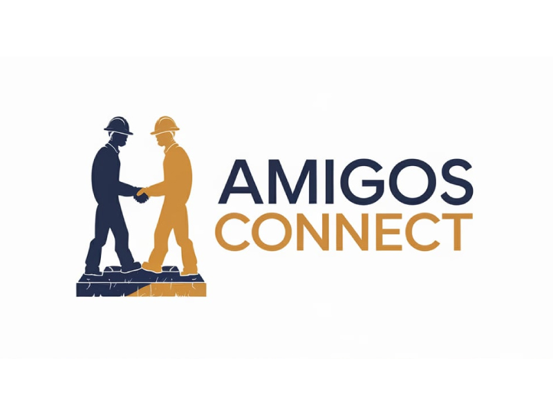 Amigos Connect logo design by pixalrahul