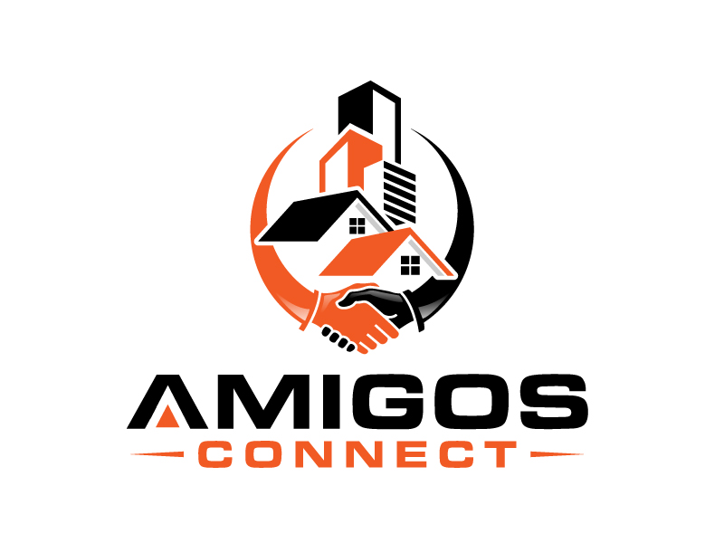 Amigos Connect logo design by jaize