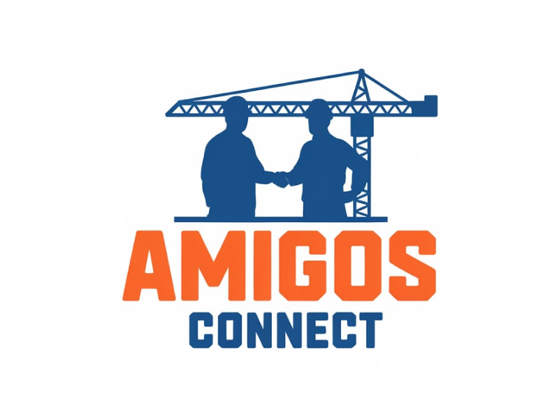 Amigos Connect logo design by pixalrahul