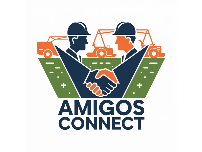 Amigos Connect logo design by D king