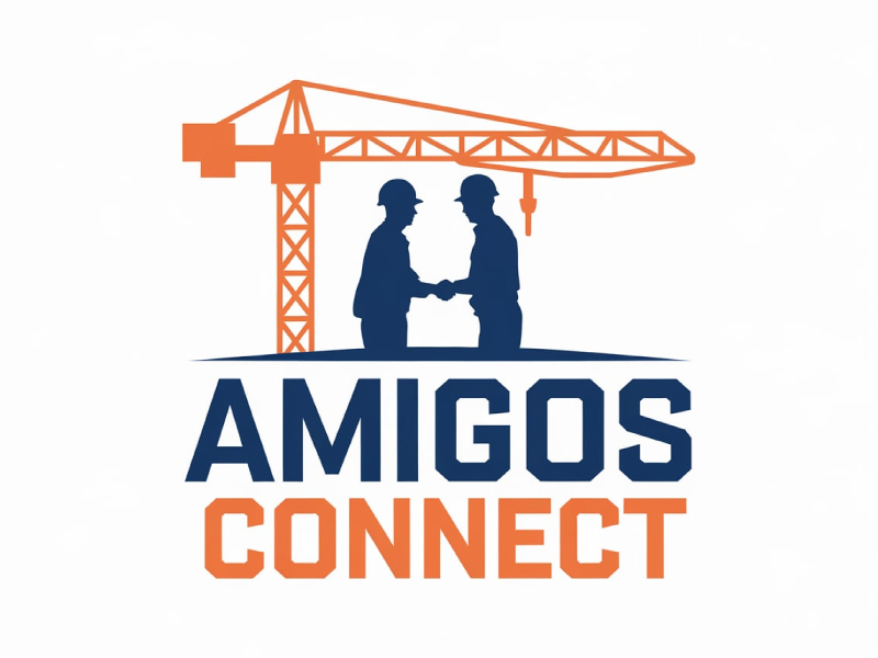 Amigos Connect logo design by pixalrahul