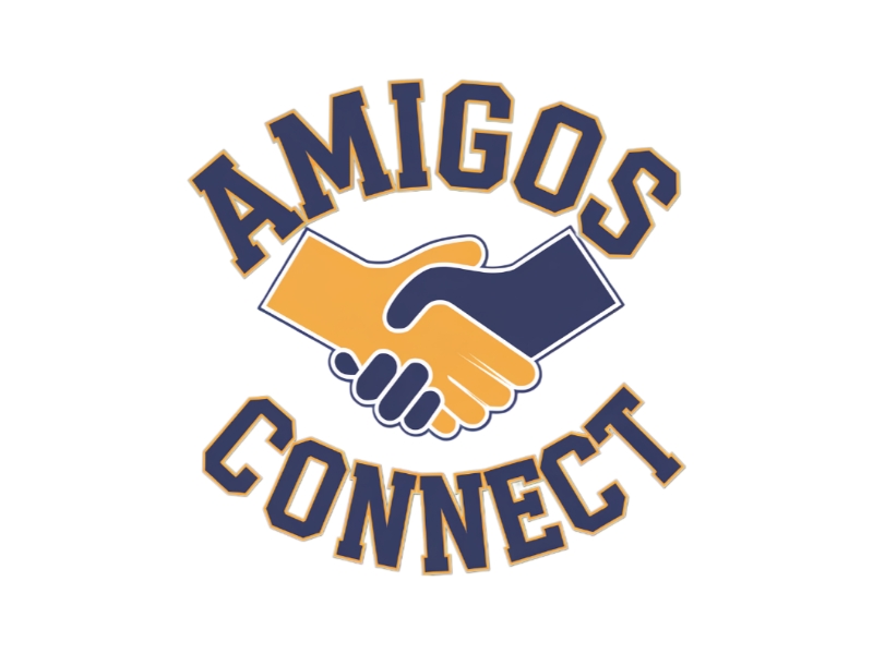 Amigos Connect logo design by Queen D